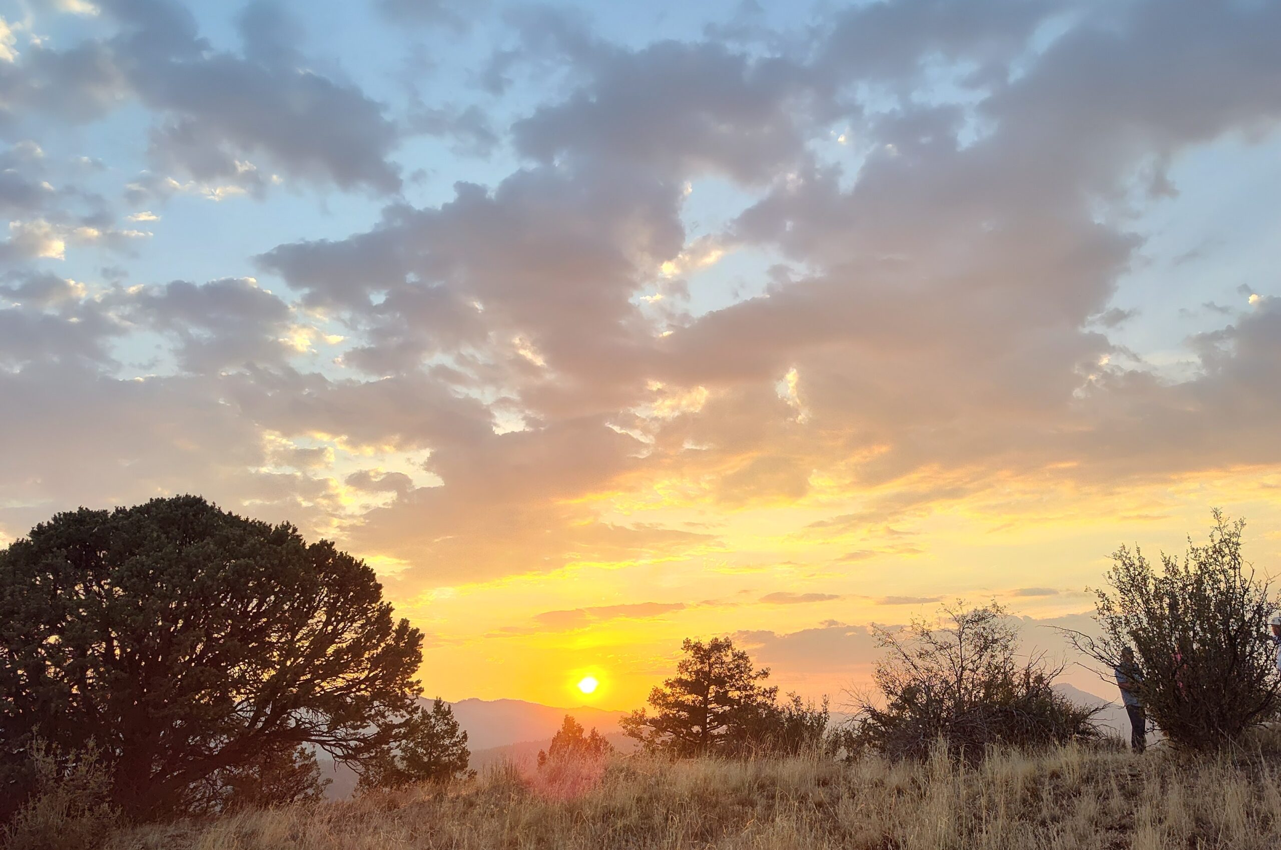 Sunset at CR 2 Sunset at CRNM